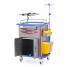 Тележка медицинская Med-Mos ЕТ850-02 ТМ-021АН-00 серая
